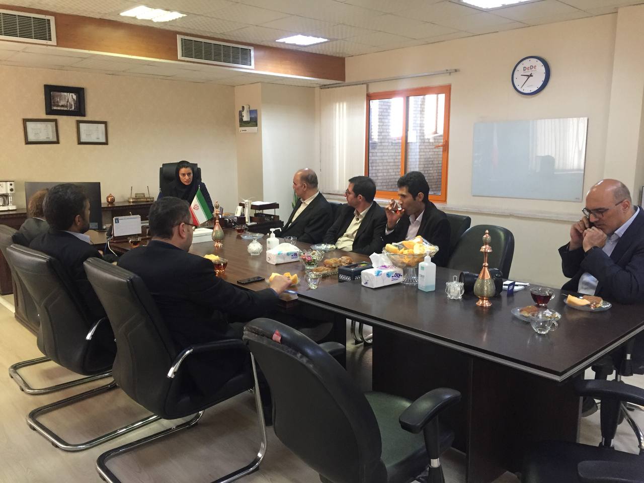 مدیر عامل صحا در الکتروپژواک